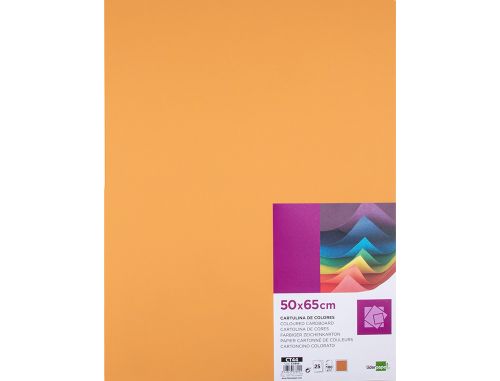 Cartolina liderpapel 50x65 cm 240 gr avela pack de 25 unidades , Liderpapel , 64560 , 8423473645608